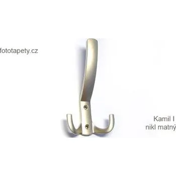 Věšák kovový věšák KAMIL I Varianta: KAMIL I nikl matný