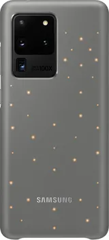 Pouzdro na mobilní telefon Samsung LED Cover pro Samsung Galaxy S20 Ultra Gray