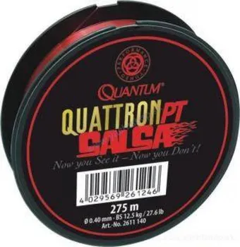 Quantum Quattron Salsa červený 0,18 mm/275 m