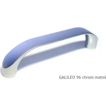 Nábytkové kování kovová úchytka GALILEO 96,128 Varianta: GALILEO 96 chrom matný