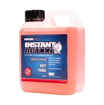 Návnadové aroma Nash Instant Action Hot Tuna Spod Syrup 1L