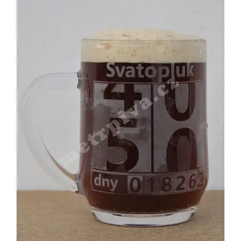 Sklenice Výroční půllitr k narozeninám - 0,5l