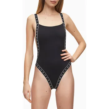Dámské plavky Jednodílné plavky KW0KW00971-BEH černá - Calvin Klein černá L