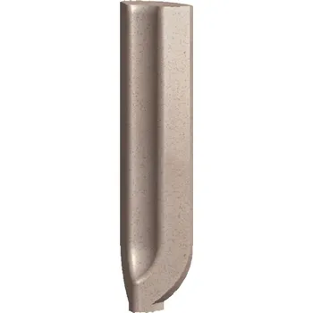 Dlažba Taurus Granit (68 S Cuba) - sokl vnitřní roh 2,3x8 cm hnědošedá TSIRH068