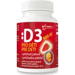 Nutricius D3 400 IU pro děti jahoda