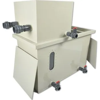 Technika k zahradnímu jezírku 2 komorový filtr se štěrbinovým sítem malý do 60m3