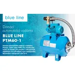 Domácí vodárna Pumpa PTM 60-1, Blue Line230 V, 24 L tlaková nádoba Pumpa (Domácí vodárna Pumpa Blue Line PTM 60-1, 230 V, 24 L ležatá tlaková nádoba Pumpa, 1,4 - 2,8 bar, Q max 2,4 m3/hod.)