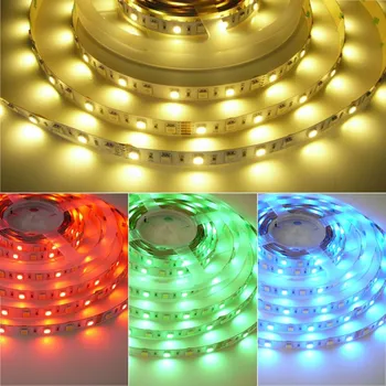 LED páska T-led LED pásek RGBW 24V 14,4W teplá bílá vnitřní IP20 Počet diod 60 085131