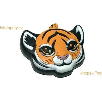 knopek Tygr - dětská plastová úchytka na nábytek