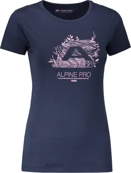 Dámské tričko Alpine Pro Unega 5 tmavě modré XS