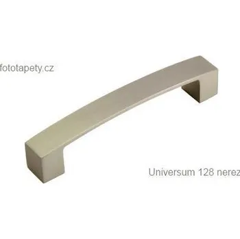 Nábytkové kování kovová úchytka UNIVERSUM 128,160,192,320 nerez Varianta: UNIVERSUM 128 nerez