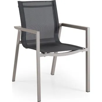 Zahradní lehátko Brafab Záhradná stolička DELIA - Hnedá kaki