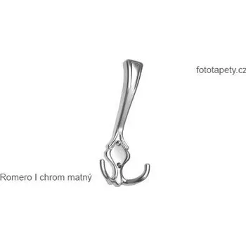 Věšák kovový věšák ROMERO I, doprodej Varianta: věšák ROMERO I chrom matný