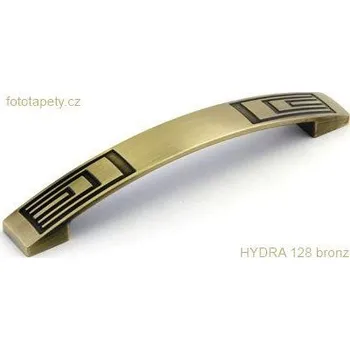 kovová úchytka HYDRA 128 Varianta: HYDRA 128 bronz