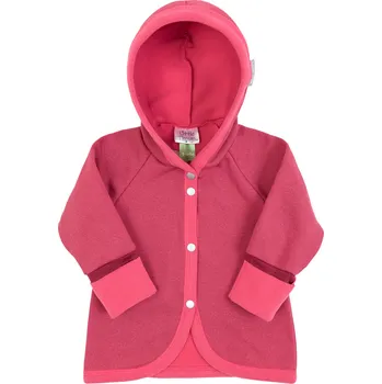 Kojenecká bunda růžový tecnostretchový kabátek
