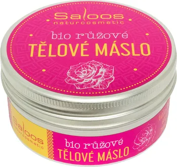 Tělový krém Saloos šlehané bambucké máslo BIO růžové 75 ml