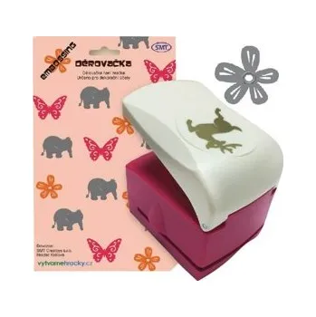 Děrovačka Děrovačky s embosing efektem - květ 52mm AKCE