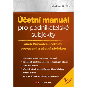 Účetní manuál pro podnikatelské subjekty aneb Průvodce účetními operacemi a účetní závěrkou - Vladimír Hruška (2019, vázaná)