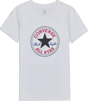 Dámské tričko Converse Chuck Patch Nova Tee bílé