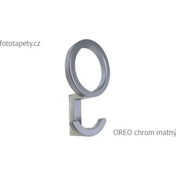 Věšák kovový věšák OREO Varianta: věšák OREO chrom matný