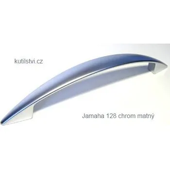 Nábytkové kování kovová úchytka JAMAHA 128 Varianta: JAMAHA 128 chrom matný