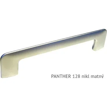 kovová úchytka PANTHER 128, doprodej Varianta: PANTHER 128 nikl matný, doprodej