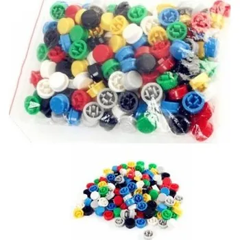 ostatní stavebnice YANL | Set plastových hmatníků na tlačítko - 140 ks - 9,58 * 5,1 mm 9007059