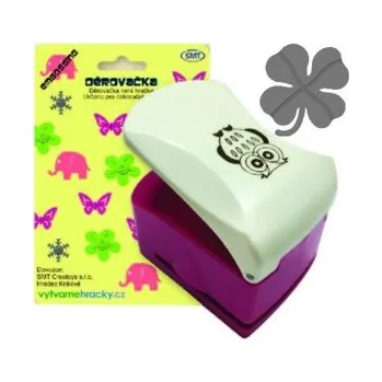 Děrovačka Děrovačka s embosing efektem - čtyřlístek AKCE