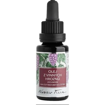 Přírodní produkt Nobilis Tilia Olej z vinných hroznů cpk - 20 ml - fialové sklo