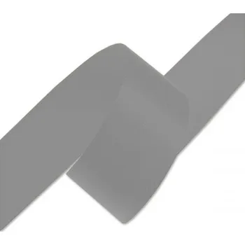 Stuha Stuha saténová 25mm - šedá - 1m