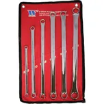 Klíče očkové 8 - 24 mm, prodloužené, rovné, CrV, sada 6 dílů, Welzh (Welzh Werkzeug)