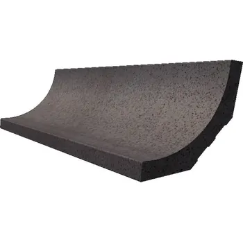 Obklad Taurus Granit (69 S Rio Negro) - sokl žlábek 7x20 černá TSZEF069