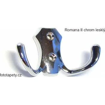 Věšák kovový věšák ROMANA II Varianta: věšák ROMANA II chrom lesklý