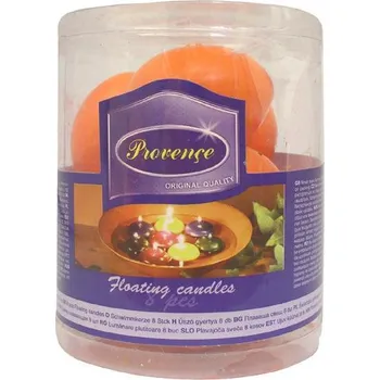 Svíčka Provence Plovoucí svíčka 4,3 x 2,8 cm 8 ks