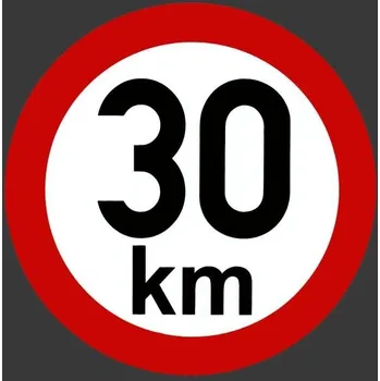 Tanatech Samolepka rychlosti 30 km/hod