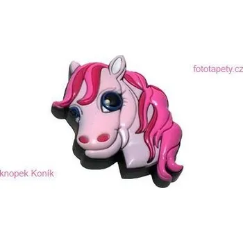 knopek Koník - dětská plastová úchytka na nábytek
