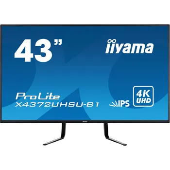 Monitor iiyama Prolite X4372UHSU-B1