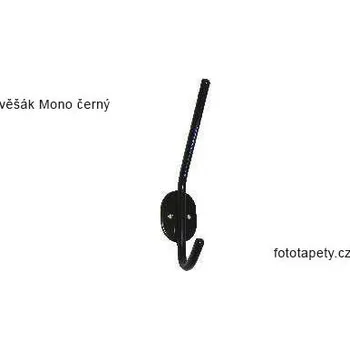 Věšák kovový věšák MONO Varianta: MONO černý