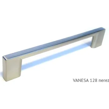kovová úchytka VANESA 128,192 Varianta: VANESA 128 nerez