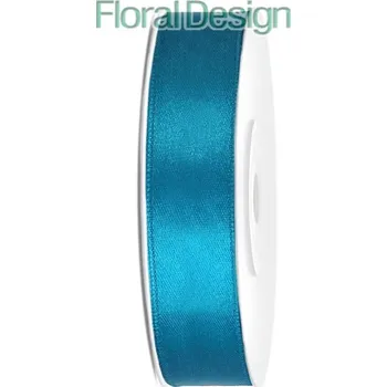 Stuha Stuha satén 12mm x 25m tyrkys