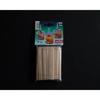 Párátko a napichovátko Napichovátka kulatá, ozdobná, 10 cm, 50 ks