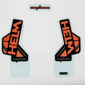 Vidlice na kolo Sada polepů Cane Creek HELM - oranžová