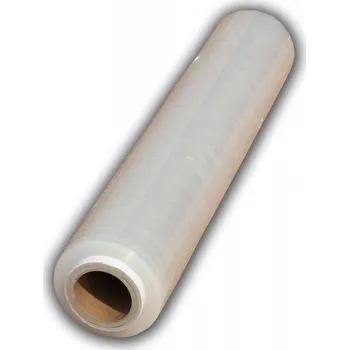 Obalový materiál Stretch fólie transparentní 23 mikrogramů, cca 150 m x 50 cm / 2,40 kg