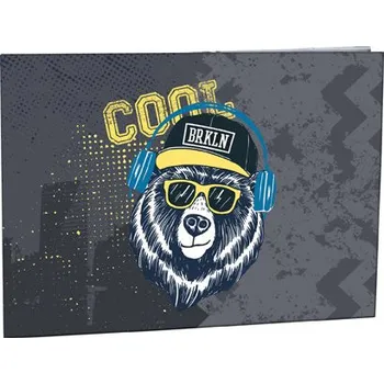 desky na sešit Helma 365 Stil Desky na číslice Cool bear 1523780