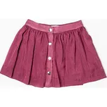 Sukně dívčí skládaná, Minoti, ROSEWOOD 4, červená - 152/158 | 12/13let