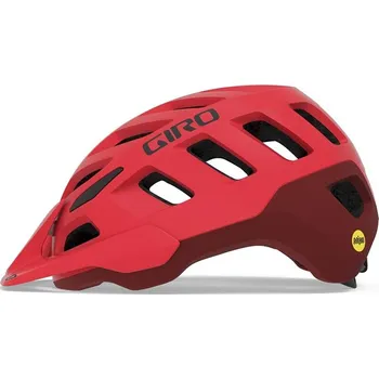Cyklistická přilba Recenze GIRO Radix MIPS Mat Bright Red/Dark Red M