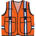 NAREX RV-8K - Multifunkční reflexní vesta s kapsami