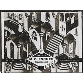 žolíková karta Piatnik Kanasta Escher Up and Down