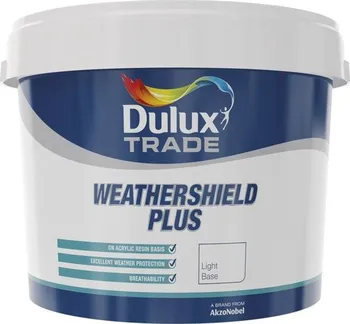 Fasádní barva Dulux Trade Weathershield Plus 10 l