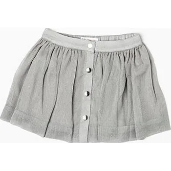 Dívčí sukně Sukně dívčí skládaná, Minoti, ROSEWOOD 4, šedá - 98/104 | 3/4let